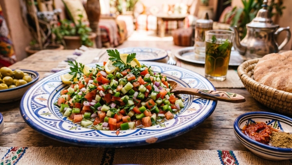 Salade Marocaine Fraîche : la Recette Facile et Authentique, Étape par Étape